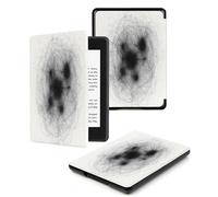 Case For Kindle Oasis 9,10Th Generation,Cover Protection Case For Kindle E-Readers,With Auto Sleep/Wake Up Slim Light Smart Cover Compatible Withkindle Oasis 2/3,Black Circle Lines