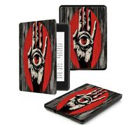 Case For Kindle Oasis 9,10Th Generation,Cover Protection Case For Kindle E-Readers,With Auto Sleep/Wake Up Slim Light Smart Cover Compatible Withkindle Oasis 2/3,Black Eyes Palm