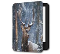 Case For Kindle Oasis 9,10Th Generation,Cover Protection Case For Kindle E-Readers,With Auto Sleep/Wake Up Slim Light Smart Cover Compatible Withkindle Oasis 2/3,Snowflake Elk