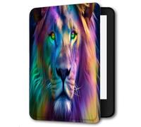 Case For Kindle Oasis 9,10Th Generation,Cover Protection Case For Kindle E-Readers,With Auto Sleep/Wake Up Slim Light Smart Cover Compatible Withkindle Oasis 2/3,Mane Lion
