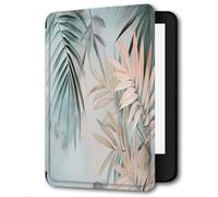 Case For Kindle Oasis 9,10Th Generation,Cover Protection Case For Kindle E-Readers,With Auto Sleep/Wake Up Slim Light Smart Cover Compatible Withkindle Oasis 2/3,Palm Green Leaves