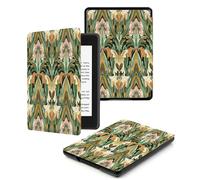 Case For Kindle Oasis 9, 10Th Generation, Cover Protection Case For Kindle E-Readers, With Auto Sleep/Wake Up Slim Light Smart Cover Compatible Withkindle Oasis 2/3,Mustard Yellow Line Flowers