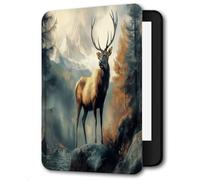 Case For Kindle Oasis 9,10Th Generation,Cover Protection Case For Kindle E-Readers,With Auto Sleep/Wake Up Slim Light Smart Cover Compatible Withkindle Oasis 2/3,Mountain Elk