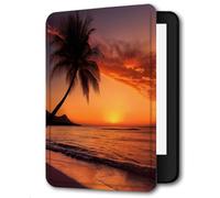 Case For Kindle Oasis 9,10Th Generation,Cover Protection Case For Kindle E-Readers,With Auto Sleep/Wake Up Slim Light Smart Cover Compatible Withkindle Oasis 2/3,Maple Leaves At Dusk