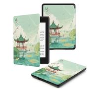 Case for Kindle Paperwhite 10th Generation 2018 (Model No. PQ94WIF) - Premium Lightweight PU Leather Cover with Auto Sleep/Wake,Pavilion Lake