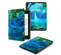 Case for Kindle Paperwhite 10th Generation 2018 (Model No. PQ94WIF) - Premium Lightweight PU Leather Cover with Auto Sleep/Wake,Forest Lake