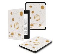 Case for Kindle Paperwhite 10th Generation 2018 (Model No. PQ94WIF) - Premium Lightweight PU Leather Cover with Auto Sleep/Wake,Cartoon Planet Star