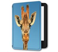 Case for Kindle Paperwhite 11th Generation 2021 Premium PU Leather Cover For 6.8 inch Paperwhite (M2L3EK /M2L4EK) Lightweight Paperwhite Cover,Melancholy Giraffe