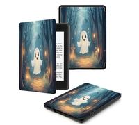 Case for Kindle Scribe 10.2" (2022 Release), Lightweight PU Leather Cover with Auto Sleep/Wake for Kindle Scribe 10.2 inch 2022,Cute Ghost
