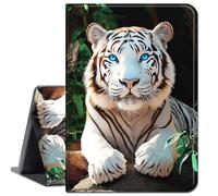 Case for Kindle Scribe (2024/2022 Released), Slim Soft Shockproof TPU Silicone Protective Back Shell Case for 10.2" Amazon Kindle Scribe 2024/2022,Forest Cute Tiger