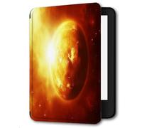 Case for Kindle Voyage - [The Thinnest and Lightest] Protective PU Leather Cover with Auto Sleep/Wake (will only fit Kindle Voyage 2014),Bright Sun