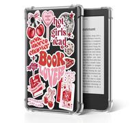 Case for Kobo Clara Colour & Clara BW/2E eReader 6”, Crystal Clear Thin Fit Protective Cover | Scratch-Resistant TPU Shell & Enhanced Grip | Showcase Your Style (Pretty in Pink)