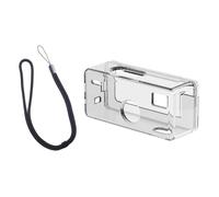 Case for Kodak 1987 Camera, Anti-Dust Shockproof Transparent Hard PC Cover Precision Molded Ultra Slim Protective Cover with Wrist Strap