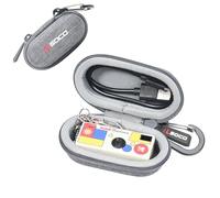 Case for KODAK CHARMERA Keychain Digital Camera | RLSOCO Carrying Protective Cover for kodak keychain camera - Travel Shell with Carabine,Shockproof, Dustproof, Water-Resistant (Case Only) - Grey