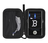 Case for Korg Pitchblack X Chromatic Guitar Pedal Tuner w/Four Display Modes and High Visibility Display (PBX) - Hard Travel Carrying Storage Bag (Black)