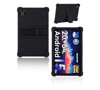 Case for Laptok KB1001 Tablet 10 inch 2026 Newest, yystao Kids Skin-Friendly Soft Silicone Protective Cover compatible with Laptok KB1001, Adjustable Stand (Black)