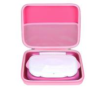 Case for Leapfrog ABC and 123 Laptop - Hard Travel Protective Carrying Storage Box (Pink)