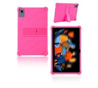 Case for Lenovo Idea Tab Plus/Lenovo Tab K12/Lenovo Xiaoxin Pad 12.1 2025 Tablet 12.1 inch Newest, yystao Kids Skin-Friendly Soft Silicone Protective Cover, Adjustable Stand (Rose)