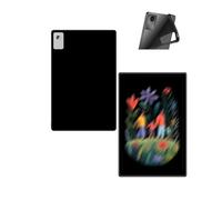 Case for Lenovo Idea Tab Plus/Lenovo Tab K12/Lenovo Xiaoxin Pad 12.1 inch 2025 Tablet, yystao Soft TPU Protective Case Cover, Black