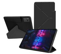 Case for Lenovo Legion Y700 Gen 5, KONXISA Case with Multi-fold Stand Protective, Premium PU Leather and Magnetic Adsorption Shell, Scratch Resistant & Shockproof Cover, Black