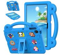 Case for Lenovo Tab K10 Gen 2 2025/ K10 Gen /K10 Gen WiFi 10.1 inch Tablet Case Kids Friendly, Handle with Stand, Cute DIY Cartoon, EVA Foam Lightweight Shockproof Tablet Cover, Blue
