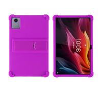 Case for Lenovo Tab K11 Plus 11.5 inch TB-352FU/TB-352XU Tablet - Kids Friendly Shockproof Silicone Soft Shock Proof Protective Cover with PC Adjustable Stand (Purple)