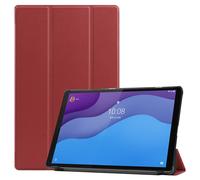 Lobwerk Case for Lenovo Tab M10 2nd 2020 TB-X306F TB-X306X 10.1 Inch Smart Cover Case with Stand Function and Auto Sleep/Wake Function Wine Red