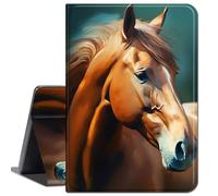 Case for Lenovo Tab M10 Plus (2020 2nd Gen) TB-X606F / TB-X606X 10.3 inch,Slim Lightweight Smart Shell Stand Cover with Auto Wake/Sleep Case for Lenovo M10 Plus 10.3 inch,Brown Horse