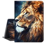 Case for Lenovo Tab M10 Plus (2020 2nd Gen) TB-X606F / TB-X606X 10.3 inch,Slim Lightweight Smart Shell Stand Cover with Auto Wake/Sleep Case for Lenovo M10 Plus 10.3 inch,Cool Brown Lion