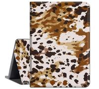 Case for Lenovo Tab M10 Plus (2020 2nd Gen) TB-X606F / TB-X606X 10.3 inch,Slim Lightweight Smart Shell Stand Cover with Auto Wake/Sleep Case for Lenovo M10 Plus 10.3 inch,Brown Cow Pattern