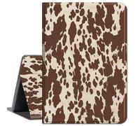 Case for Lenovo Tab M10 Plus (2020 2nd Gen) TB-X606F / TB-X606X 10.3 inch,Slim Lightweight Smart Shell Stand Cover with Auto Wake/Sleep Case for Lenovo M10 Plus 10.3 inch,Brown Cow Print Pattern