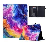 Case for Lenovo Tab M10 Plus 3rd Gen 10.6 (TB125FU /TB128FU), Premium PU Leather Magnetic Cover Flip Stand Smart Shell with Card Holder for Lenovo Tab M10 Plus 3rd Gen (TB125FU),Oil Painting