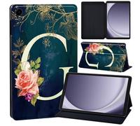 Case For Lenovo Tab M7 3rd Gen TB-7306F 2021 Tablet PU Leather Case Tri-Fold Slim Lightweight Smart Protective Shell With Stand Flip Cover Holster Tablet Cover (initial letter G)