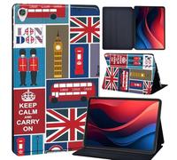 Case for Lenovo Tab M8 3rd Gen 2022 / Tab M8 HD/Smart Tab M8 / Tab M8 FHD 2019 Case, Slim Cover Stand Folio Case for Lenovo Tab M8 (TB-8506F/TB-8705F/TB-8505F/TB-8505X) (British icon)
