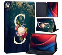 Case for Lenovo Tab M8 3rd Gen 2022 / Tab M8 HD/Smart Tab M8 / Tab M8 FHD 2019 Case, Slim Smart Cover Stand Folio Case for Lenovo Tab M8 (TB-8506F/TB-8705F/TB-8505F/TB-8505X) (initial letter S)