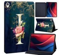 Case for Lenovo Tab M8 3rd Gen 2022 / Tab M8 HD/Smart Tab M8 / Tab M8 FHD 2019 Case, Slim Smart Cover Stand Folio Case for Lenovo Tab M8 (TB-8506F/TB-8705F/TB-8505F/TB-8505X) (initial letter I)