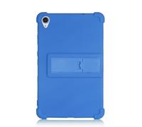 Case for Lenovo Tab M8 3rd TB-8505 /TB-8705 /TB-8506 2021 8",Reinforced Four-Corner Rugged Shockproof Silicone Cover with Foldable Kickstand (Dark Blue)