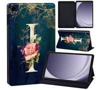 Case for Lenovo Tab M8 4th Gen Case 8 Inch 2023 TB-300FU/TB-300XU, Slim Smart Cover Stand Folio Case for Lenovo Tab M8 8" 2023 Release PU Leather Case Tri-Fold Tablet Cover (initial letter I)