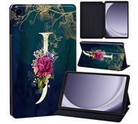 Case for Lenovo Tab M8 4th Gen Case 8 Inch 2023 TB-300FU/TB-300XU, Slim Smart Cover Stand Folio Case for Lenovo Tab M8 8" 2023 Release PU Leather Case Tri-Fold Tablet Cover (initial letter J)