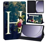 Case for Lenovo Tab M8 4th Gen Case 8 Inch 2023 TB-300FU/TB-300XU, Slim Smart Cover Stand Folio Case for Lenovo Tab M8 8" 2023 Release PU Leather Case Tri-Fold Tablet Cover (initial letter H)