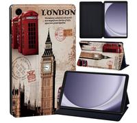 Case for Lenovo Tab M8 4th Gen(TB-300FU/TB-301XU) PU Leather Tablet Protective Case, Slim Stand Hard Back Shell Protective Smart Ultra Thin Cover Case (London icon)