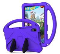 Case for Lenovo Tab M8 4th Generation Cover, TB-300FU, Lenovo M8 4th Tablet Case 8 Inch for Kids Full Protective Cover with Handle Stand Lightweight Shockproof Cover Purple