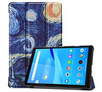 Case for Lenovo Tab M8 TB-8505F, Ratesell Lightweight Smart Trifold Stand Case Cover for Lenovo Tab M8 TB-8505F / TB-8505X / Lenovo Tab M8 (2nd Gen) 2019 Release Star Night