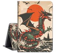 Case for Lenovo Tab M8 TB-8505F,Slim Lightweight Smart Shell Stand Cover with Auto Wake/Sleep Case for Lenovo Tab M8 FHD TB-8705F / TB-8705N / Tab M8 HD TB-8505F,Red Dragon Sunset Sea