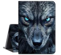 Case for Lenovo Tab M8 TB-8505F,Slim Lightweight Smart Shell Stand Cover with Auto Wake/Sleep Case for Lenovo Tab M8 FHD TB-8705F / TB-8705N / Tab M8 HD TB-8505F,Cool Wolfs/Blue