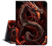 Case for Lenovo Tab M8 TB-8505F,Slim Lightweight Smart Shell Stand Cover with Auto Wake/Sleep Case for Lenovo Tab M8 FHD TB-8705F / TB-8705N / Tab M8 HD TB-8505F,Fire Dragon