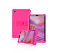 Case for Lenovo Tab One 8.7 Inch 2025 Latest, yystao Kids Soft Silicone Tablet Case Compatible with Lenovo Tab K9, Adjustable Stand (Pink)