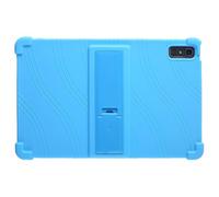 Case for Lenovo Tab P11 2nd Gen 11.5 Inch 2023 (TB-350FU/TB-350XU),Reinforced Four-Corner Rugged Shockproof Silicone Cover with Foldable Kickstand (Light Blue)