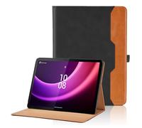 Case for Lenovo Tab P11 Gen 2 11.5 Inch 2023 (TB350FU/TB350XU) - PU Leather Business Folio Case with Pocket, Multi-Angle Viewing for Lenovo Tab P11 2nd Gen Tablet Cover, Black