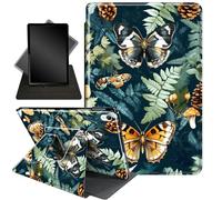 Case for Lenovo Tab P11 Plus 2021 / Tab P11 2020 11-inch,360 Degree Rotating Stand Smart Protective Case for Lenovo Tablet (TB-J616F / J616X / J606F / J606X),Jungle Butterfly